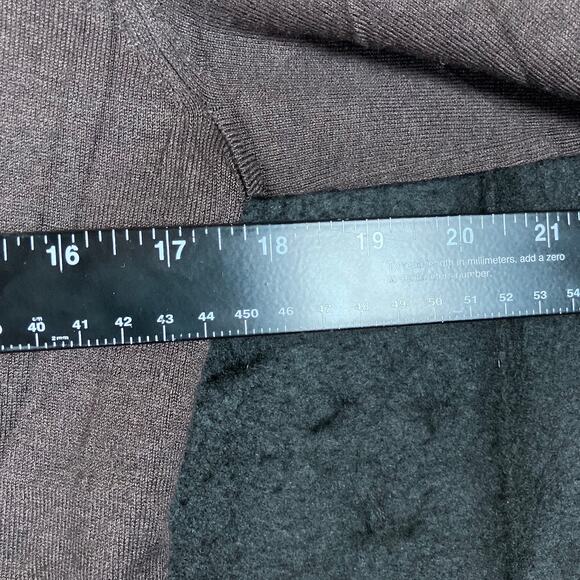 Banana Republic Women Sweater Brown Pullover V Neck Silk Cashmere Wool Stretch S - Picture 8 of 12